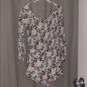 Floral Jumpsuit Dress